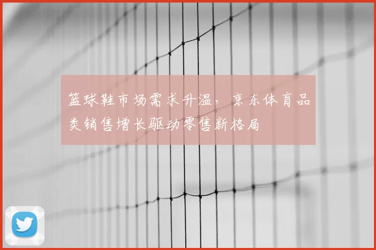 篮球鞋市场需求升温，京东体育品类销售增长驱动零售新格局